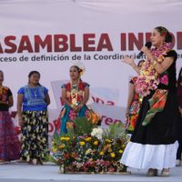 Sheinbaum plantea dar continuidad a las obras de AMLO y destaca el Tren Transístmico