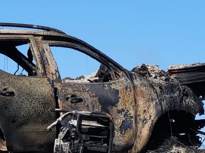 Descubren restos calcinados de nueve personas en Buenavista de los Hurtado, Guerrero