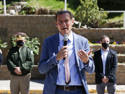 Omar Gutiérrez inauguró obras eléctricas del EPEN en Chos Malal