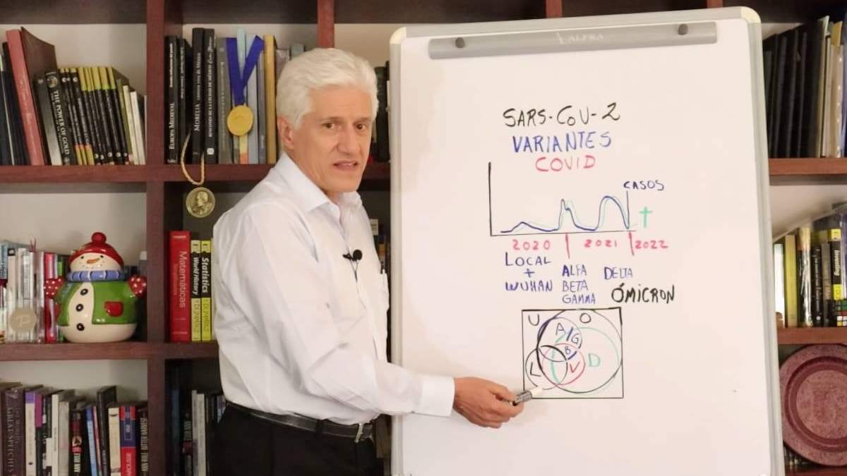 El especialista en uno de sus videos explicativos