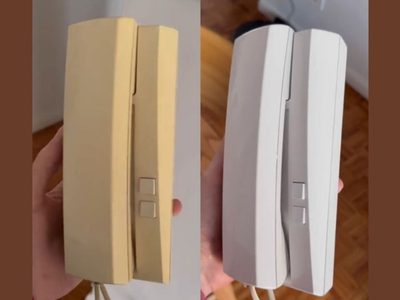 Como nuevos otra vez: el truco para blanquear los plásticos que se pusieron amarillos