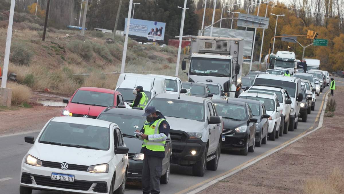 Circulación en Neuquén. Fuente: (Twitter)