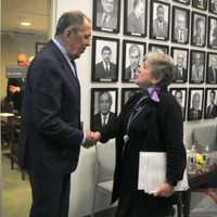 Tras condenar la invasión a Ucrania, Alicia Bárcena se reúne con el canciller ruso