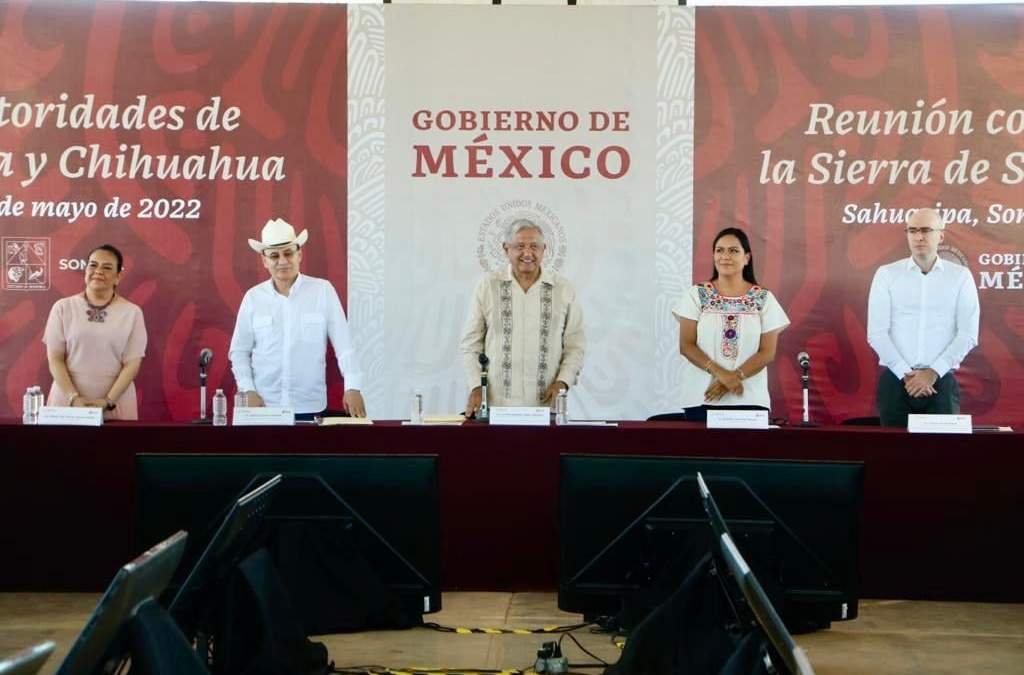 El presidente Andrés Manuel López Obrador en Sonora