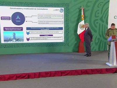 Desaparece el mamut en el nuevo logotipo del aeropuerto Felipe Ángeles en Santa Lucía