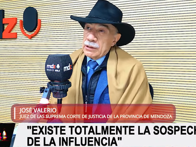 José Valerio: "Yo entiendo que hay interferencia política en la Justicia"