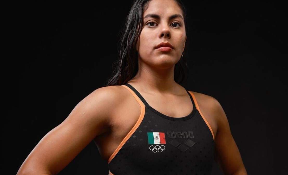 La nadadora Martha Sandoval
