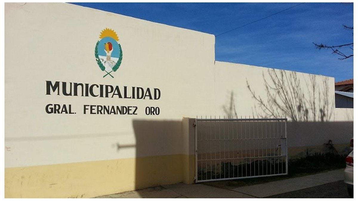 Municipalidad de Fernández Oro. Fuente: (Twitter)