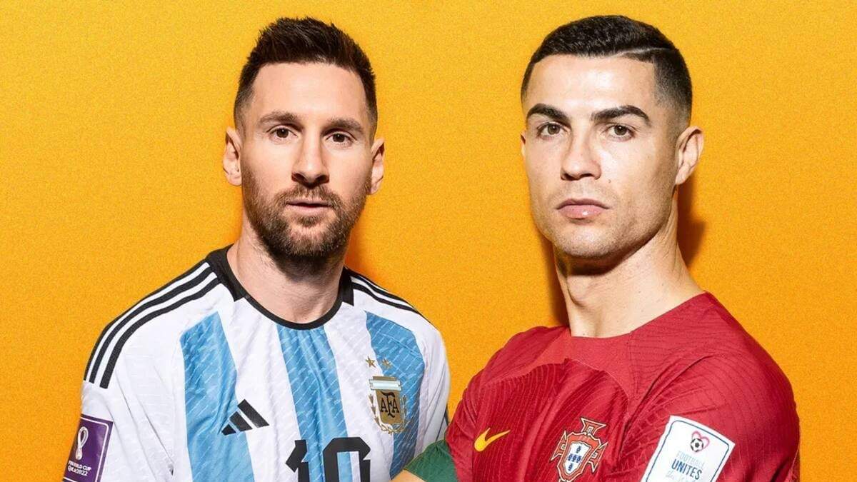 Lionel Messi y Cristiano Ronaldo. Fuente: (Instagram).