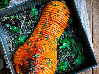 Si no sabés qué cocinar, prepará esta receta de calabaza acordeón en pocos minutos y salvá el almuerzo