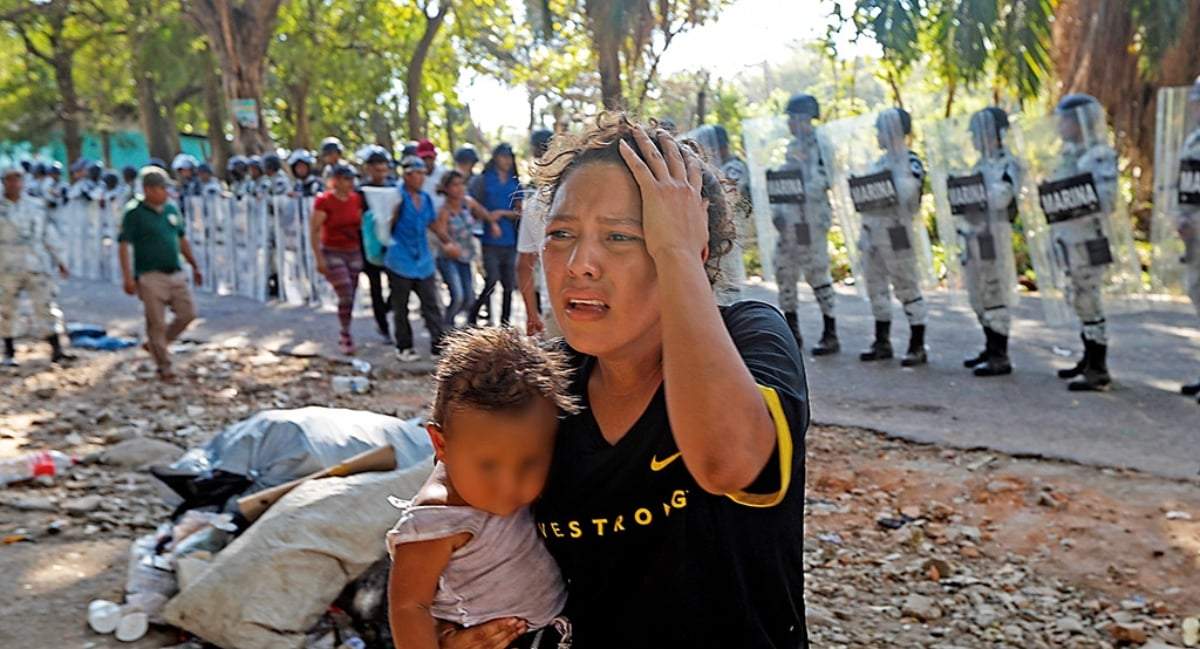 La Guardia Nacional en la frontera sur de México