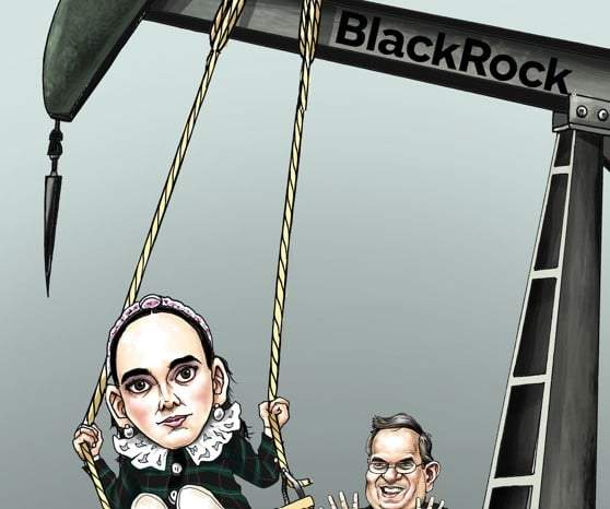 Vista previa de "El fracking bueno", cartón de José Antonio Rodríguez