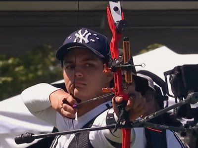Alejandra Valencia y Matías Grande ganan oro en equipo mixto en Copa del Mundo de Tiro con Arco
