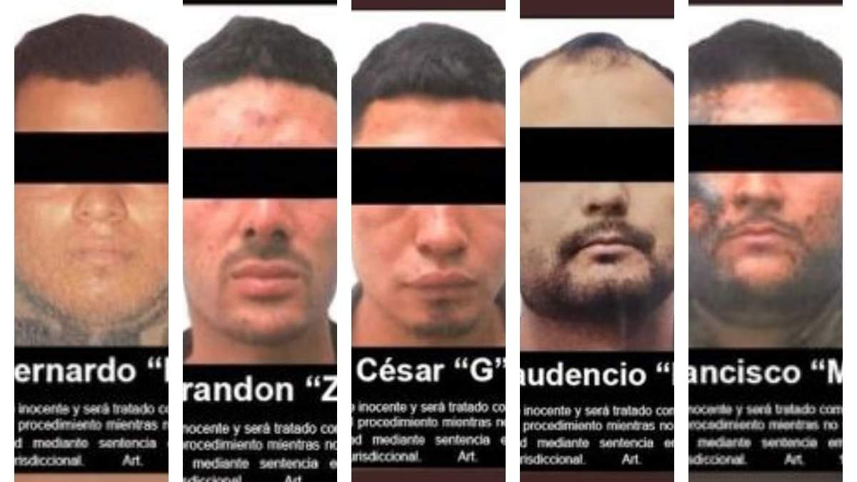 Presuntos integrantes del CJNG vinculados a proceso