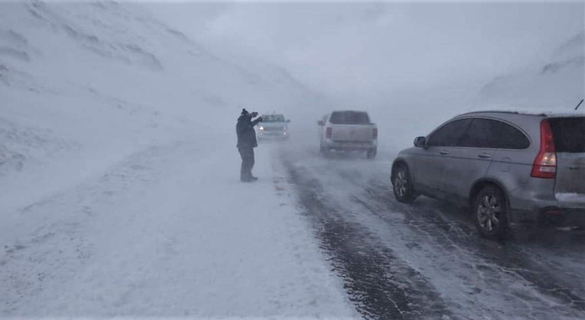 Nevadas en la cordillera. Fuente: (Facebook)
