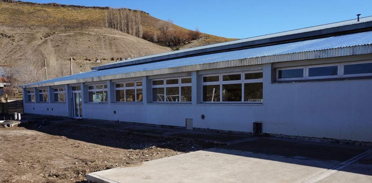 La Escuela Primaria 88 de Las Coloradas. Fuente: (Twitter)