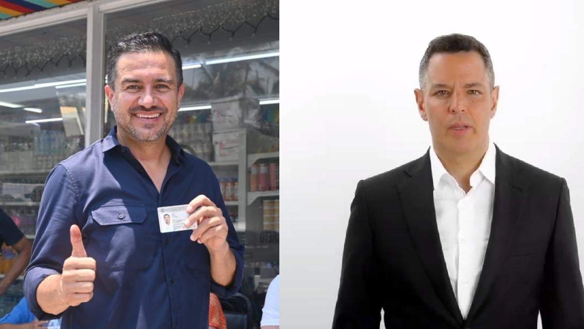 Miguel Ángel Yunes y Alejandro Murat