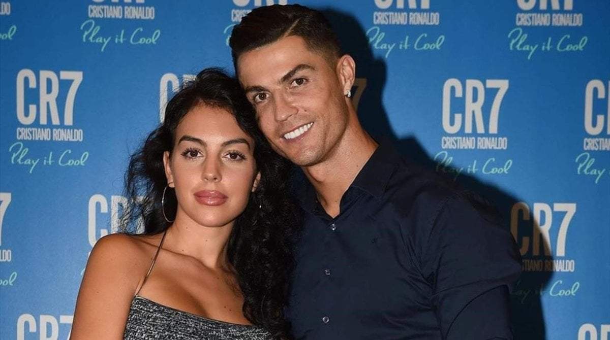 Georgina Rodríguez y Cristiano Ronaldo. Fuente: (Instagram)