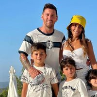 "Juntos hacia donde sea": el mensaje de Antonella Roccuzzo para Lio Messi tras su despedida