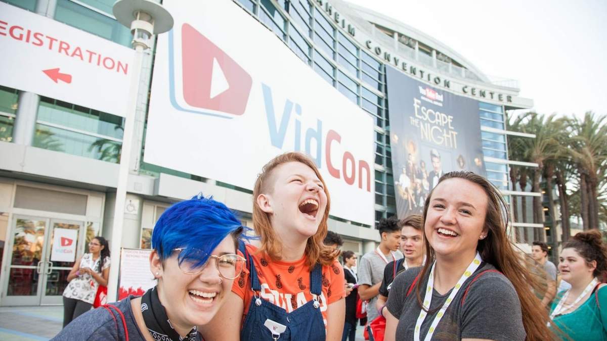 VidCon. Fuente: (Instagram)