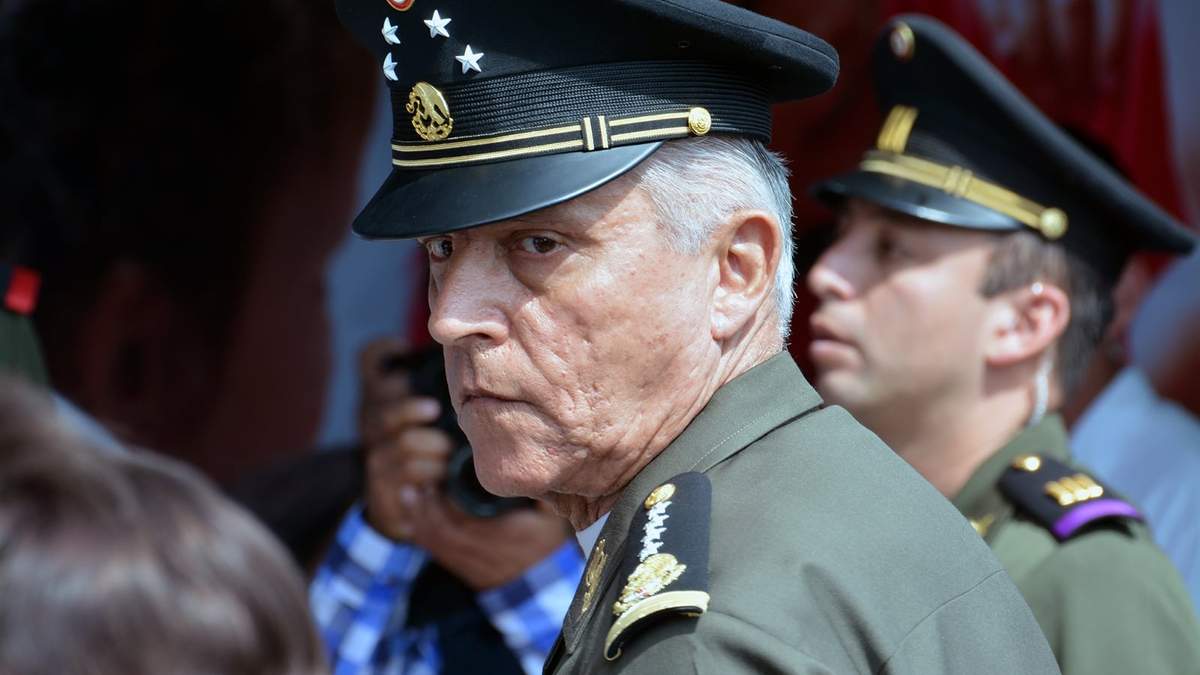 El general Salvador Cienfuegos