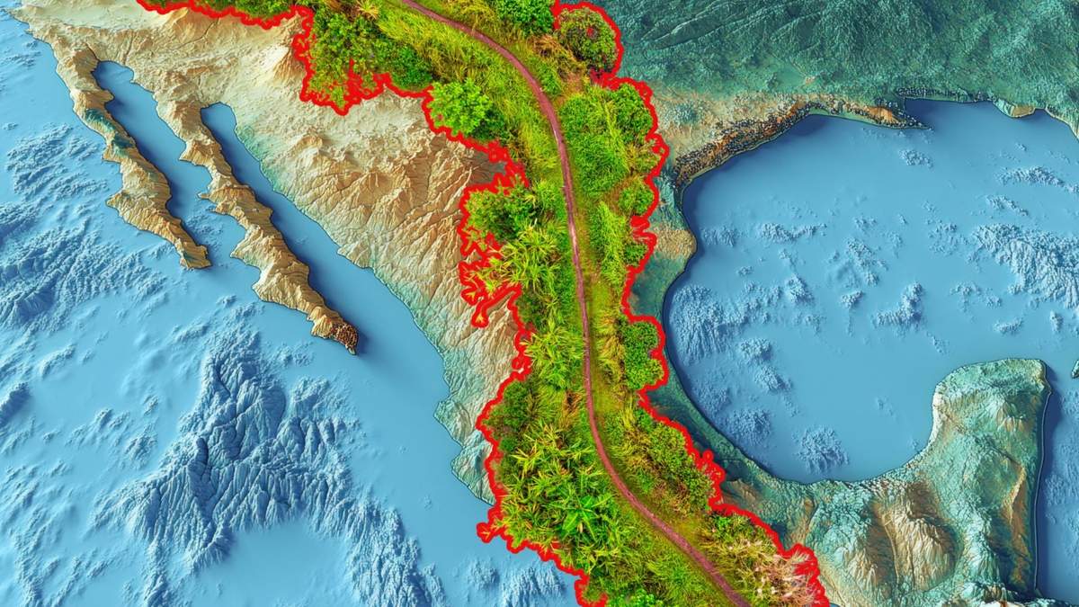 El Golfo de California es una consecuencia directa de la separación de las placas del Pacífico y Norteamérica, un fenómeno que continúa activo.