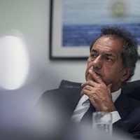 Scioli en pausa como embajador: suspendió su viaje a Brasil