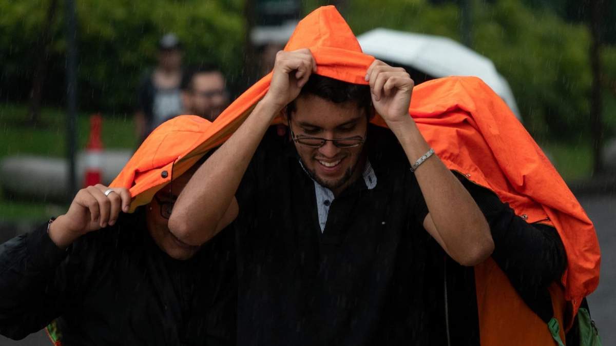 Seguirán las lluvias en el Valle de México