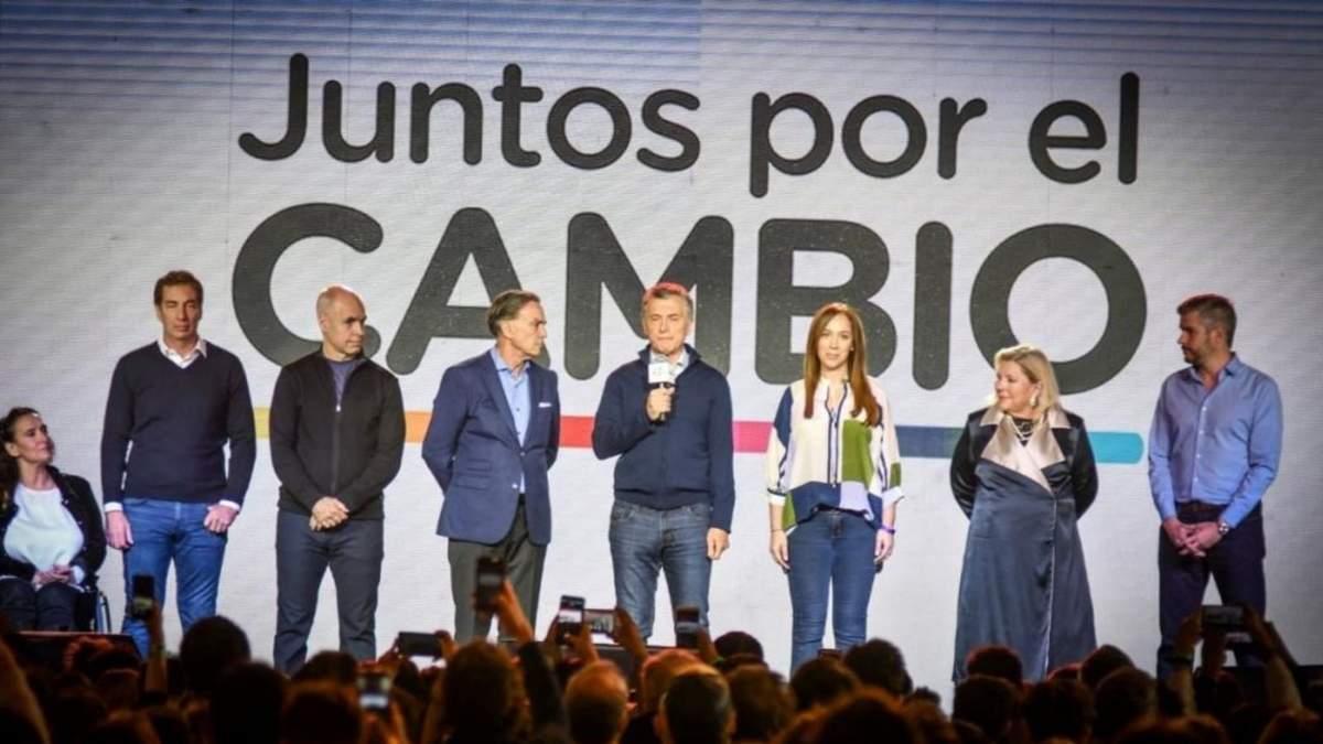 Miembros de la coalición Juntos por el Cambio. Fuente: (Twitter)