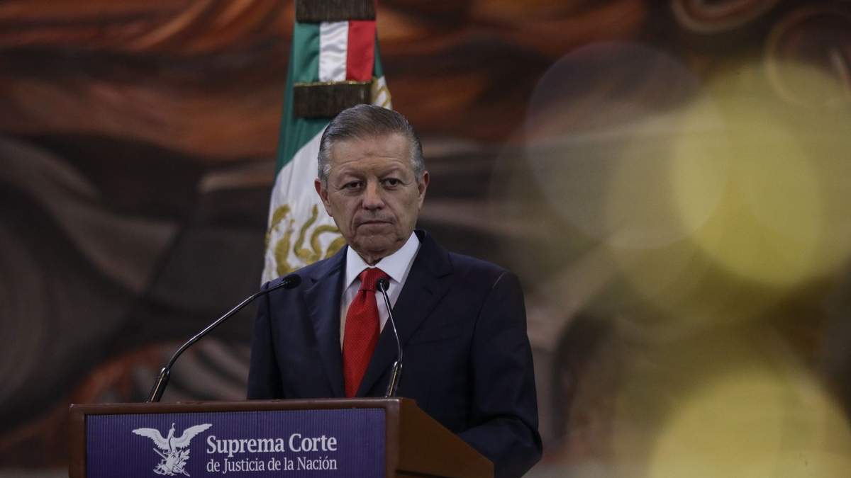 El ministro presidente de la SCJN, Arturo Zaldívar