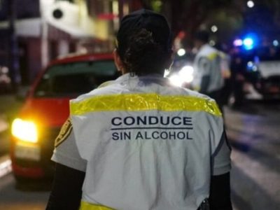 Mil 834 conductores reprobaron el alcoholímetro en CDMX durante fiestas decembrinas