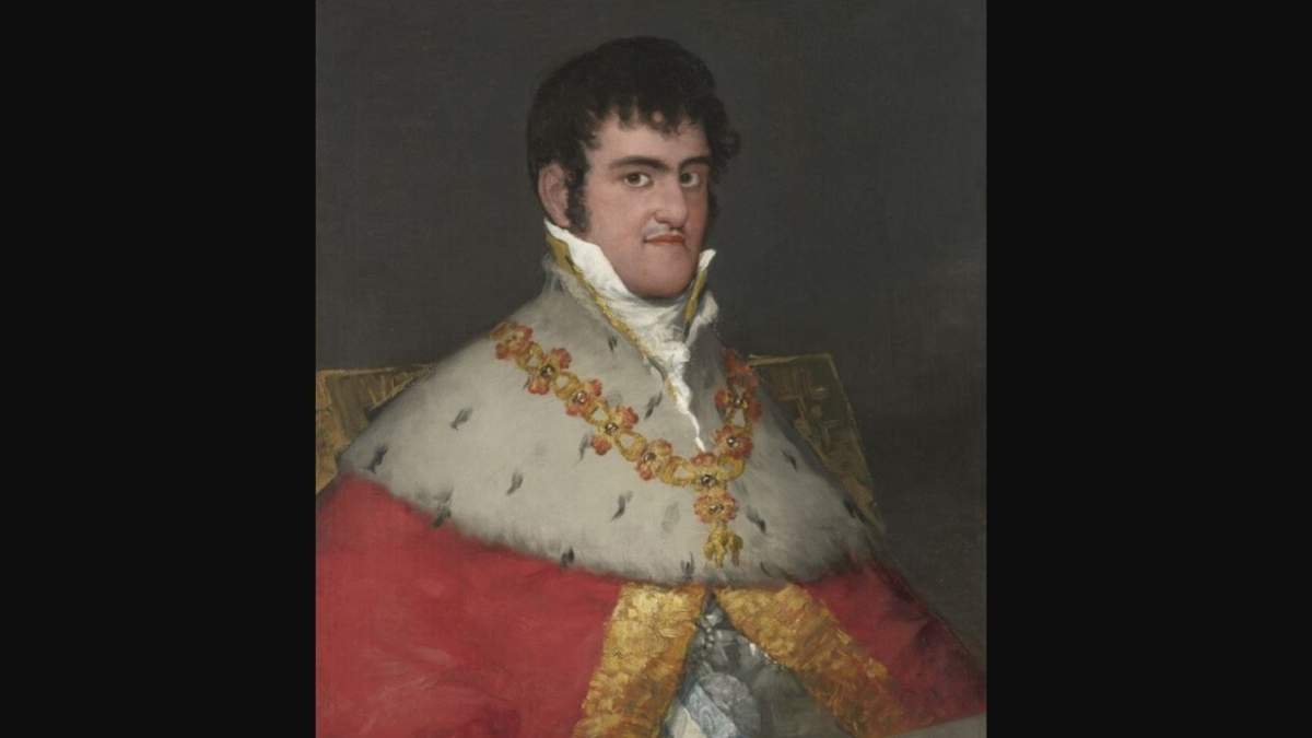 Retrato de Fernando VII, de Francisco de Goya