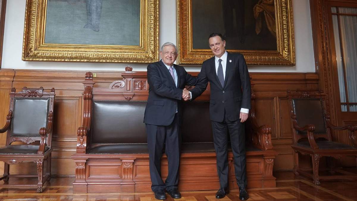 La reunión en Palacio Nacional