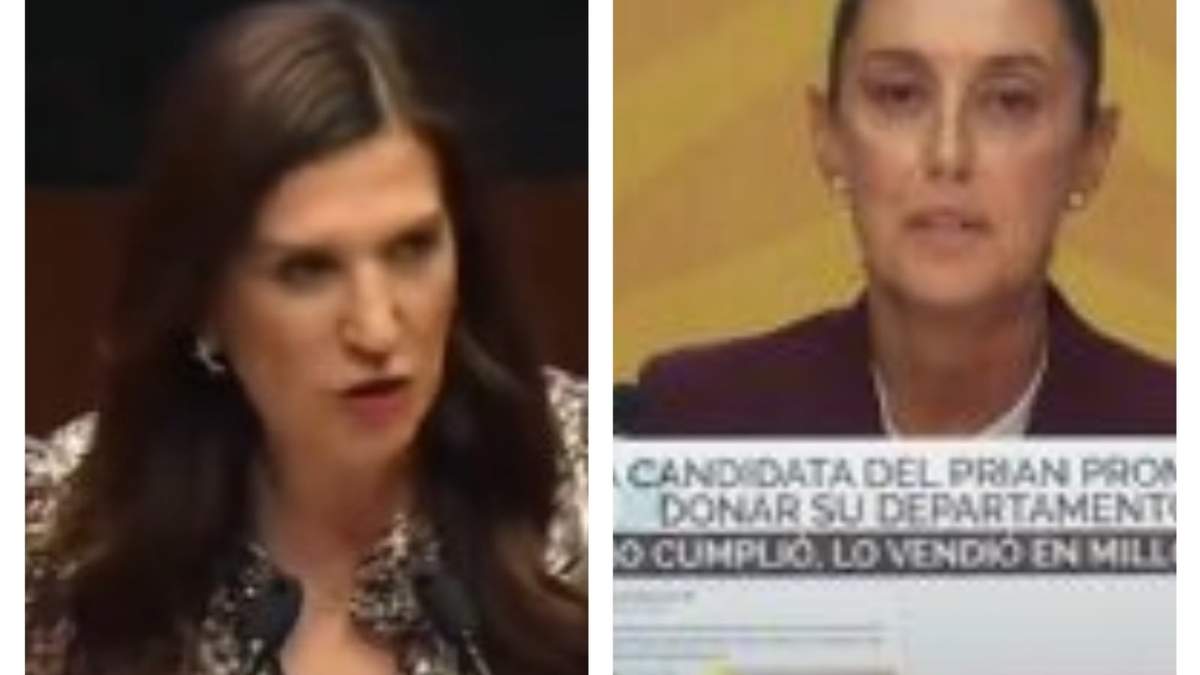 Kenia López Rabadán y Claudia Sheinbaum