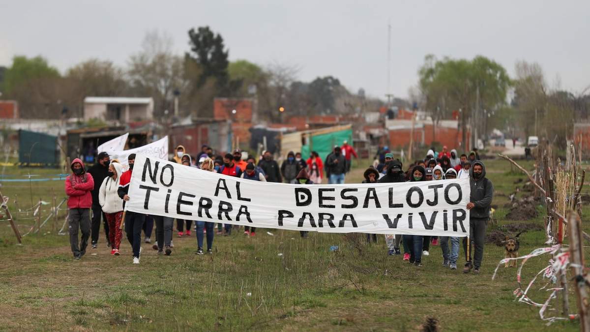 Usurpación de propiedades. Fuente: (Twitter)