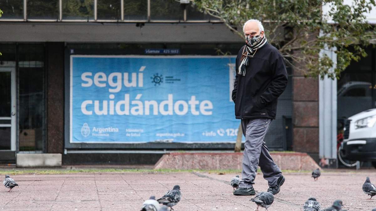 Coronavirus en Argentina. Fuente: (Twitter)