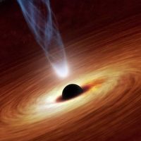 Astrónomos descubren un agujero negro de crecimiento imbatible