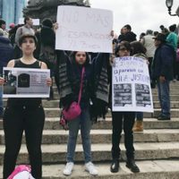 ¿Dónde está Marco Antonio? Con protesta exigen su aparición