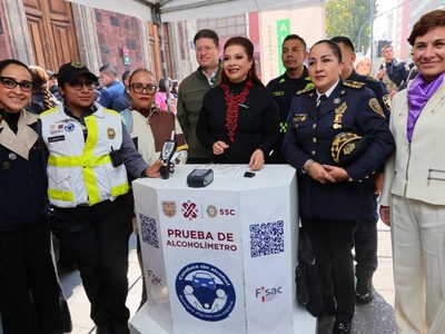 Alcoholímetro decembrino en CDMX arranca con 72 detenidos en el Torito