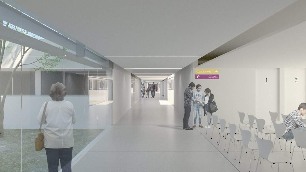 Proyecto del Hospital Regional Norpatagónico. Fuente: (Twitter)
