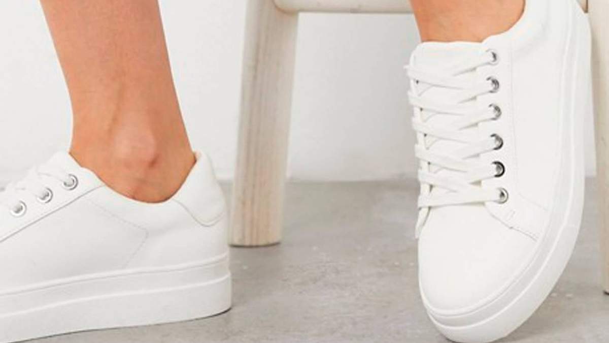 Zapatillas blancas. Fuente: (Google)