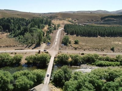 La Municipalidad de Villa Pehuenia visitó las obras en la Ruta Provincial 23