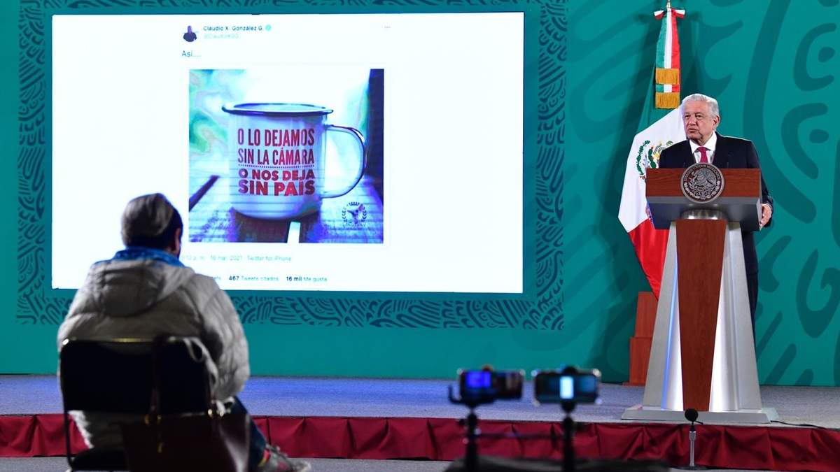 El presidente recordó un tuit del presidente de MCCI