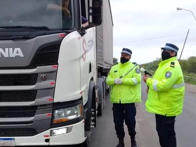 Camionero neuquino registró el nivel de alcoholemia más alto del fin de semana