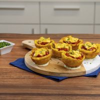 Canastitas sin harinas: crocantes y llenas de sabor, la opción ideal para tus cenas del finde