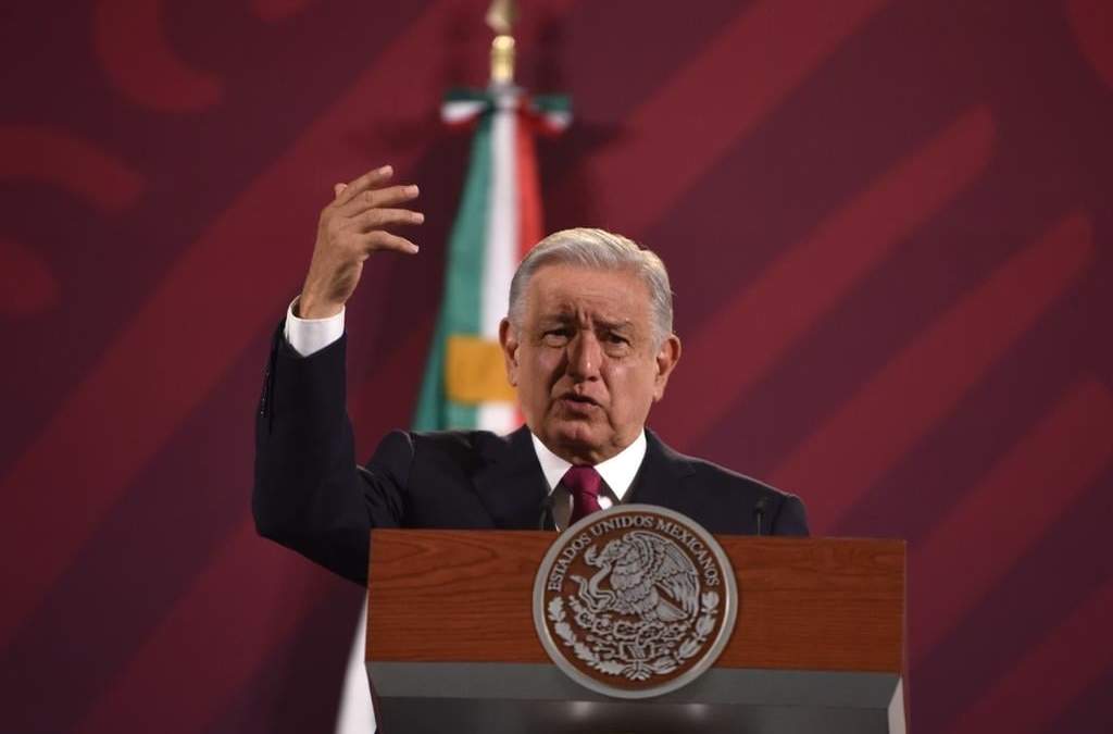 El presidente López Obrador