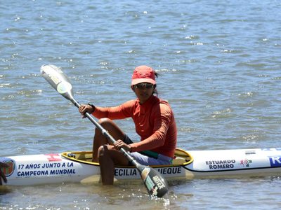 Río Negro tiene campeona mundial de canotaje: Cecilia Collueque