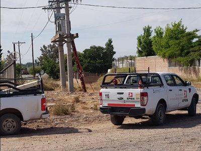 Un sabotaje en las líneas eléctricas dejó sin luz a varios barrios de Centenario