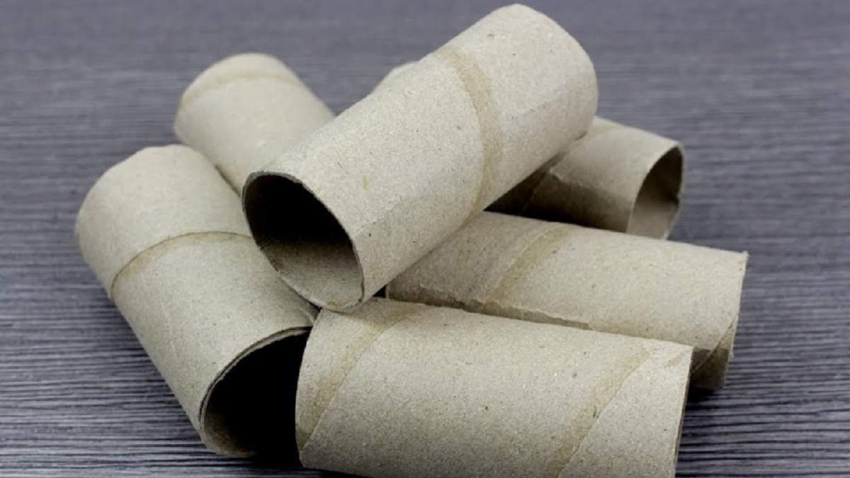 Cómo reciclar con rollos de papel higiénico. Fuente: (X)