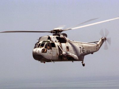 VIDEO: El espectacular aterrizaje de un helicóptero en el nuevo buque de la Armada Argentina